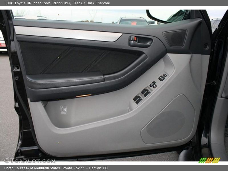 Black / Dark Charcoal 2008 Toyota 4Runner Sport Edition 4x4