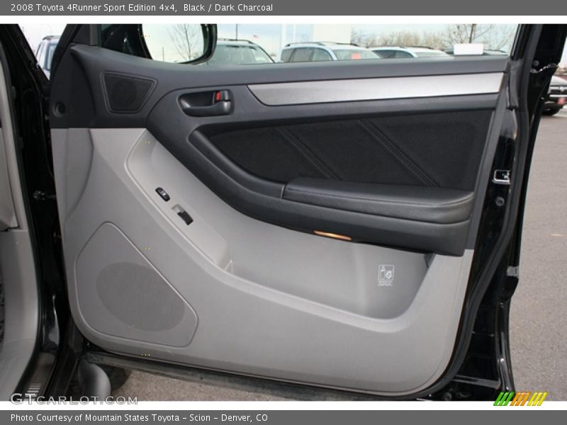 Black / Dark Charcoal 2008 Toyota 4Runner Sport Edition 4x4