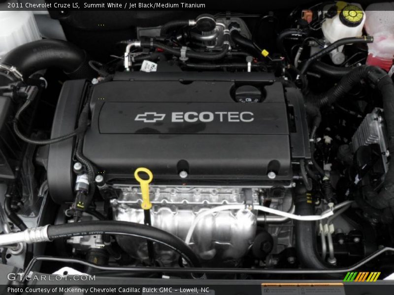 Summit White / Jet Black/Medium Titanium 2011 Chevrolet Cruze LS
