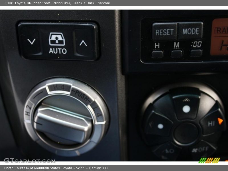 Black / Dark Charcoal 2008 Toyota 4Runner Sport Edition 4x4