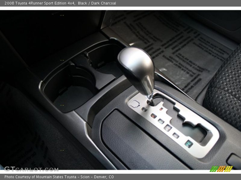 Black / Dark Charcoal 2008 Toyota 4Runner Sport Edition 4x4