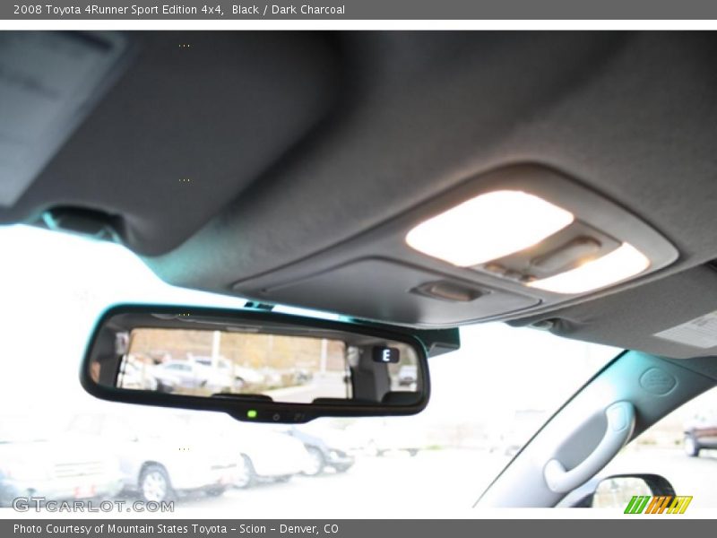 Black / Dark Charcoal 2008 Toyota 4Runner Sport Edition 4x4