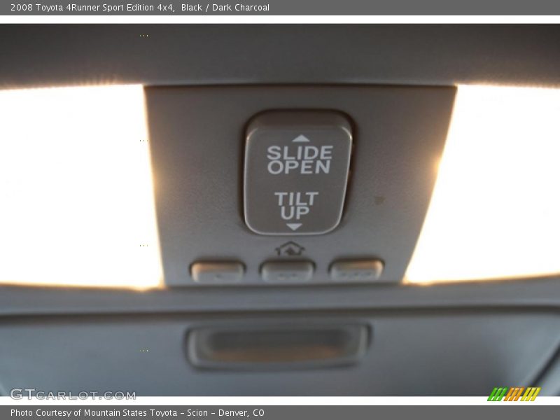 Black / Dark Charcoal 2008 Toyota 4Runner Sport Edition 4x4