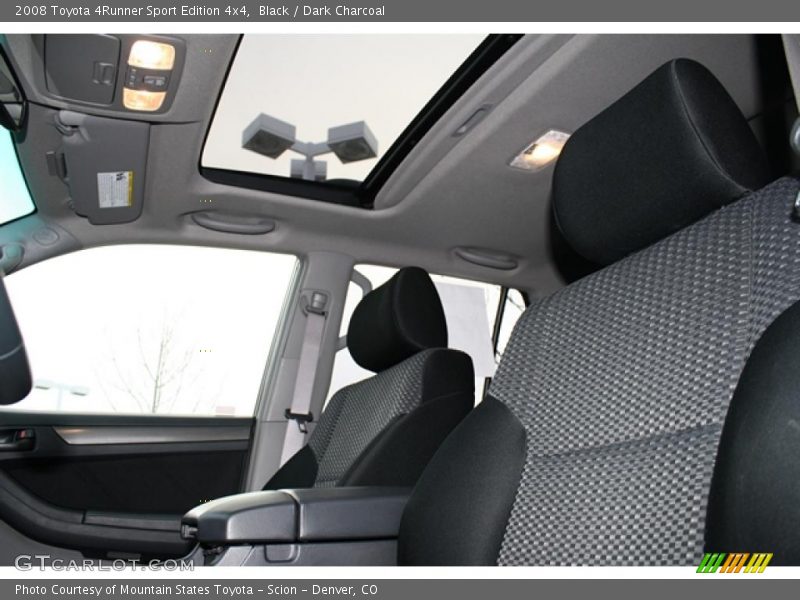 Black / Dark Charcoal 2008 Toyota 4Runner Sport Edition 4x4