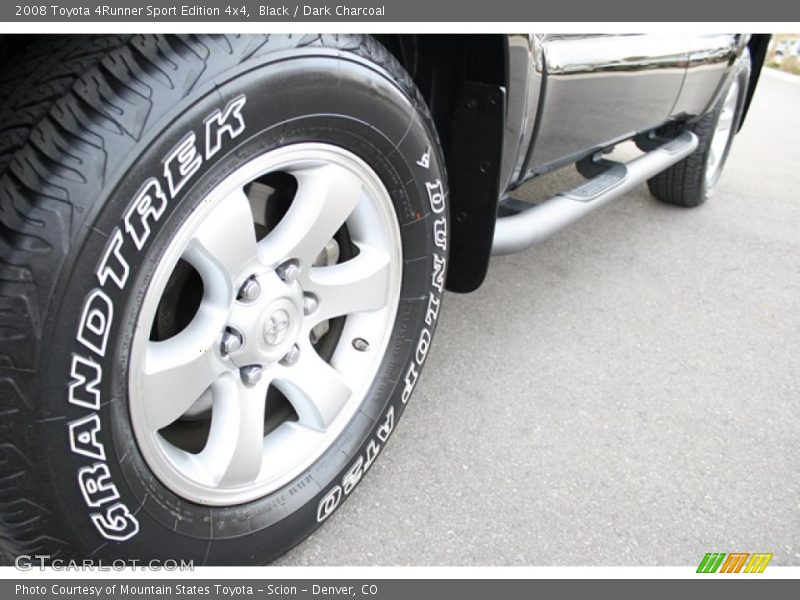 Black / Dark Charcoal 2008 Toyota 4Runner Sport Edition 4x4