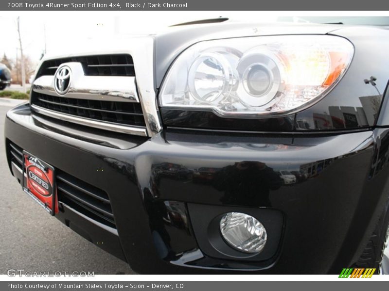 Black / Dark Charcoal 2008 Toyota 4Runner Sport Edition 4x4