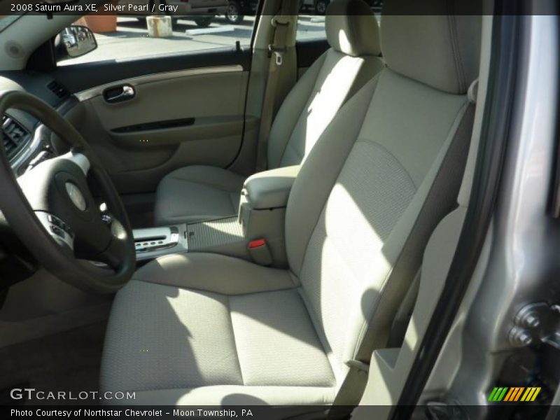 Silver Pearl / Gray 2008 Saturn Aura XE