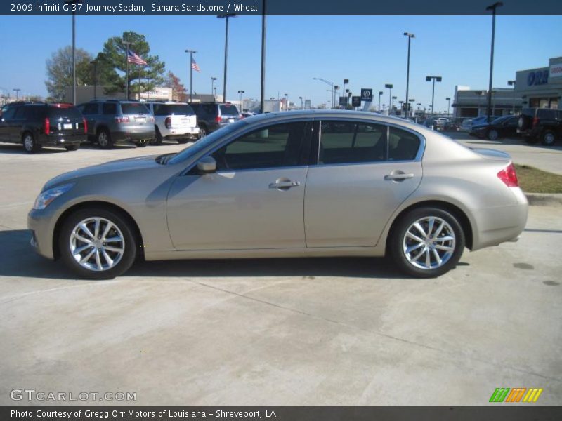 Sahara Sandstone / Wheat 2009 Infiniti G 37 Journey Sedan