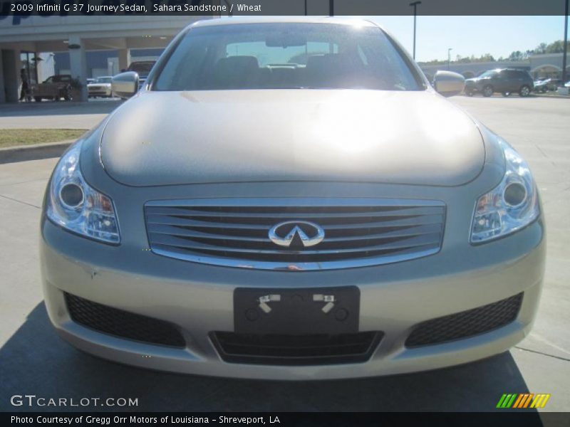 Sahara Sandstone / Wheat 2009 Infiniti G 37 Journey Sedan