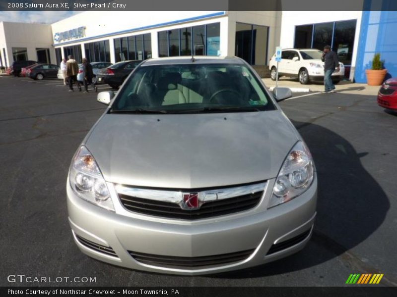 Silver Pearl / Gray 2008 Saturn Aura XE