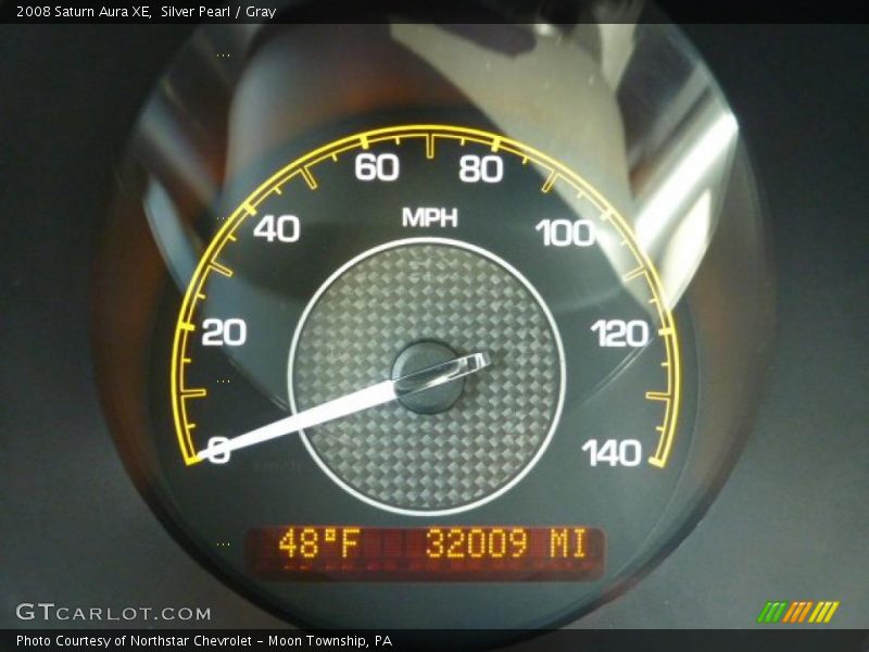 Silver Pearl / Gray 2008 Saturn Aura XE