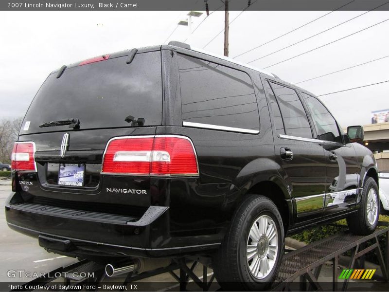 Black / Camel 2007 Lincoln Navigator Luxury