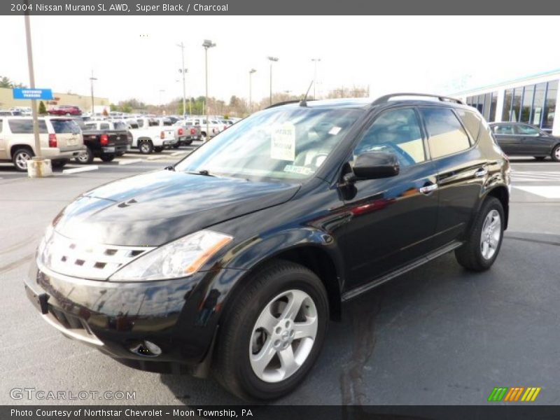 Super Black / Charcoal 2004 Nissan Murano SL AWD