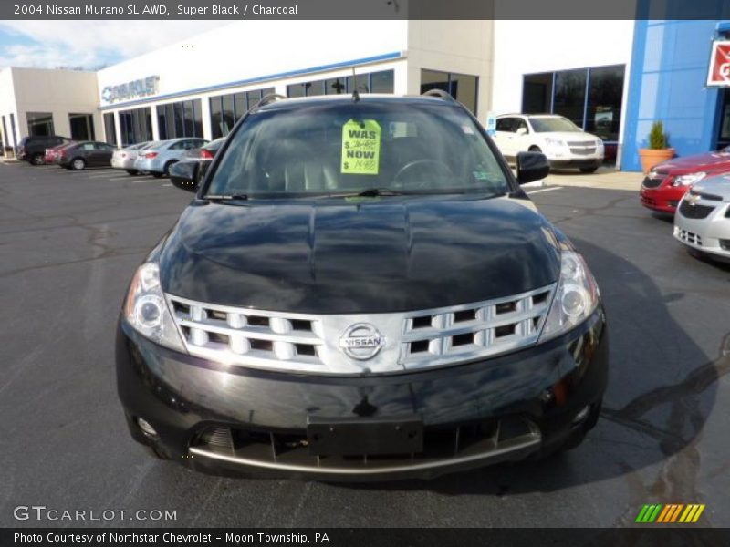 Super Black / Charcoal 2004 Nissan Murano SL AWD