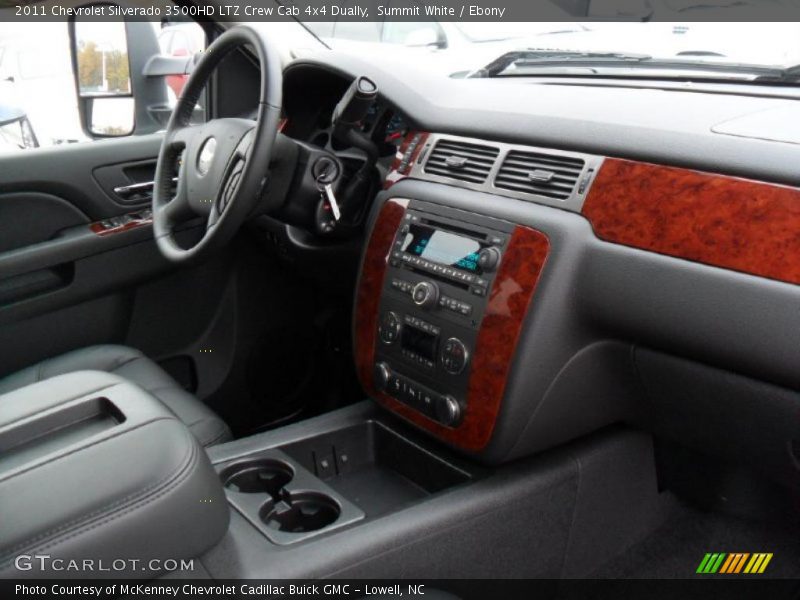 Dashboard of 2011 Silverado 3500HD LTZ Crew Cab 4x4 Dually