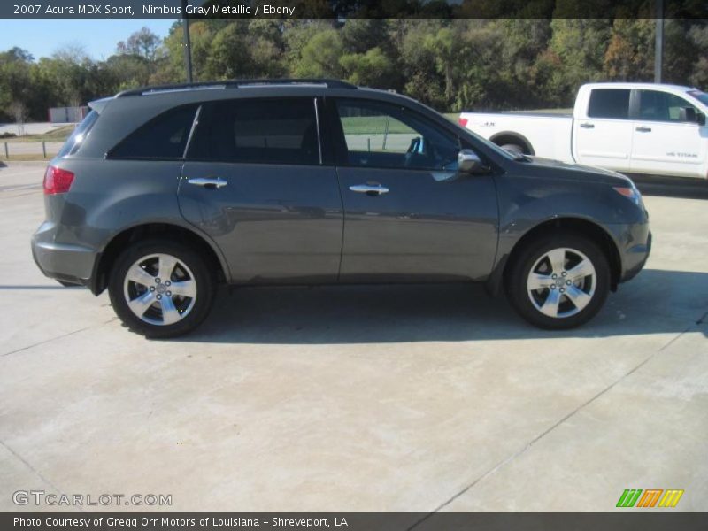 Nimbus Gray Metallic / Ebony 2007 Acura MDX Sport