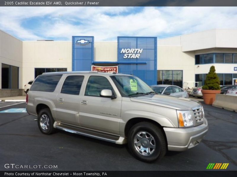 Quicksilver / Pewter 2005 Cadillac Escalade ESV AWD