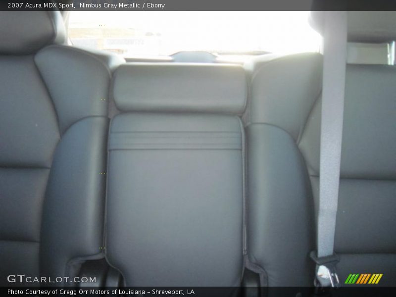 Nimbus Gray Metallic / Ebony 2007 Acura MDX Sport