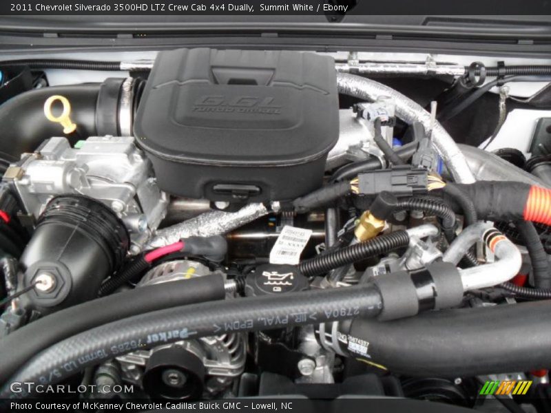  2011 Silverado 3500HD LTZ Crew Cab 4x4 Dually Engine - 6.6 Liter OHV 32-Valve Duramax Turbo-Diesel V8