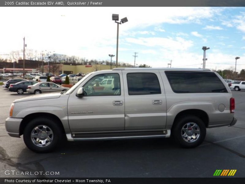 Quicksilver / Pewter 2005 Cadillac Escalade ESV AWD