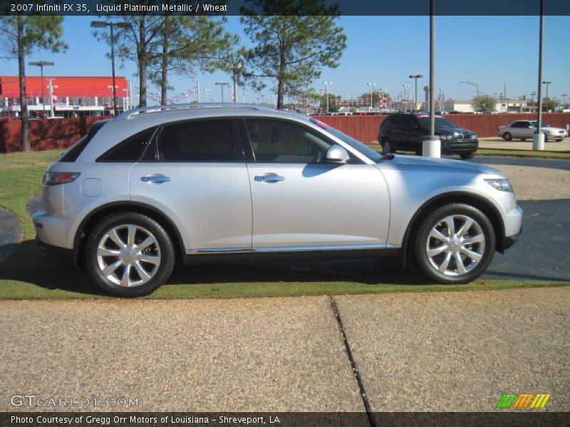 Liquid Platinum Metallic / Wheat 2007 Infiniti FX 35