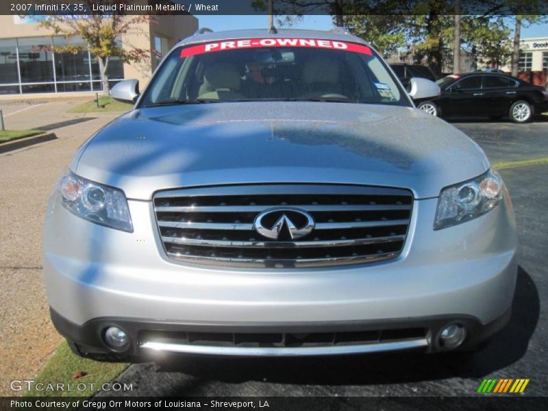 Liquid Platinum Metallic / Wheat 2007 Infiniti FX 35