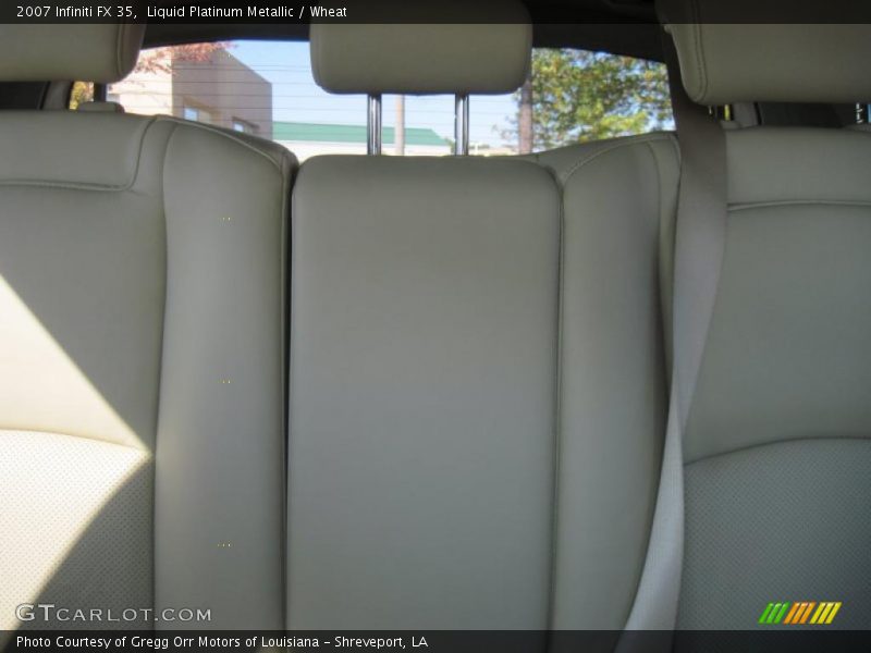 Liquid Platinum Metallic / Wheat 2007 Infiniti FX 35