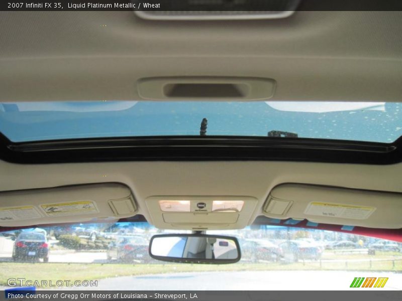 Liquid Platinum Metallic / Wheat 2007 Infiniti FX 35