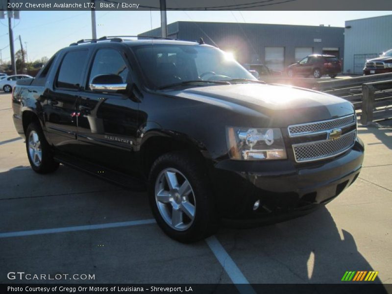 Black / Ebony 2007 Chevrolet Avalanche LTZ