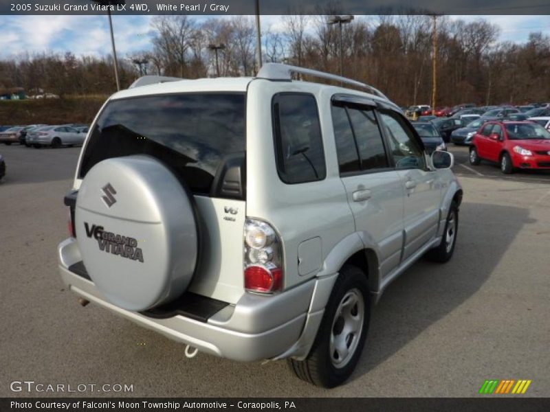 White Pearl / Gray 2005 Suzuki Grand Vitara LX 4WD