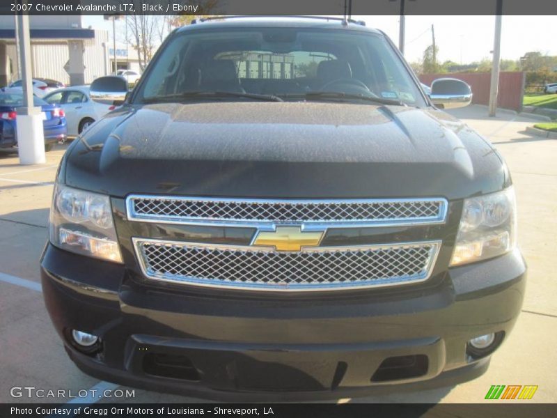 Black / Ebony 2007 Chevrolet Avalanche LTZ