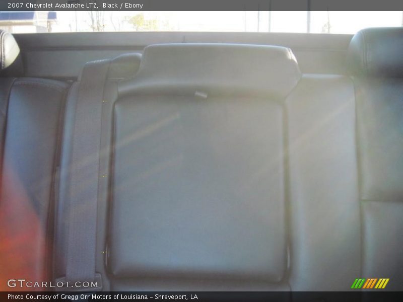 Black / Ebony 2007 Chevrolet Avalanche LTZ