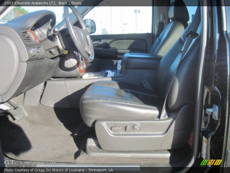 Black / Ebony 2007 Chevrolet Avalanche LTZ