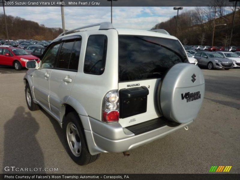 White Pearl / Gray 2005 Suzuki Grand Vitara LX 4WD