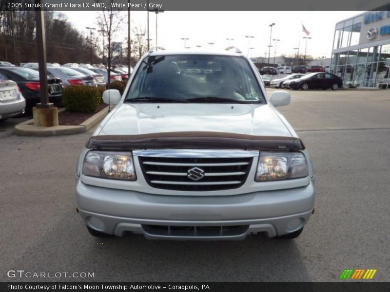 White Pearl / Gray 2005 Suzuki Grand Vitara LX 4WD