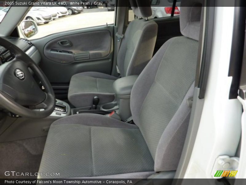 White Pearl / Gray 2005 Suzuki Grand Vitara LX 4WD