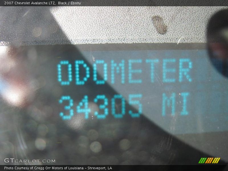 Black / Ebony 2007 Chevrolet Avalanche LTZ