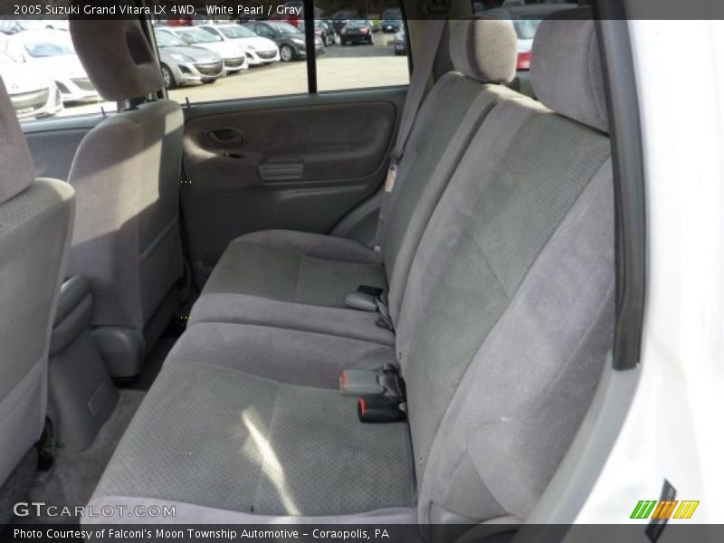 White Pearl / Gray 2005 Suzuki Grand Vitara LX 4WD