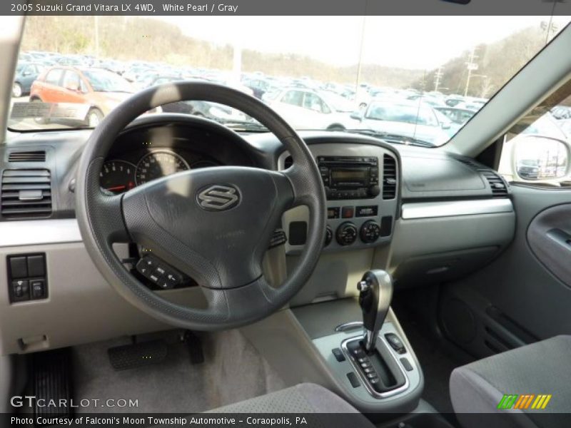 White Pearl / Gray 2005 Suzuki Grand Vitara LX 4WD