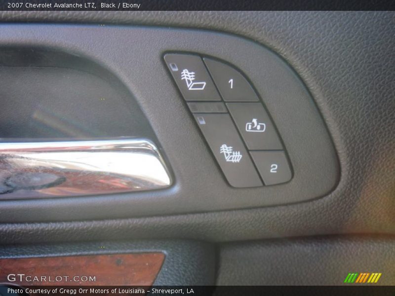 Black / Ebony 2007 Chevrolet Avalanche LTZ