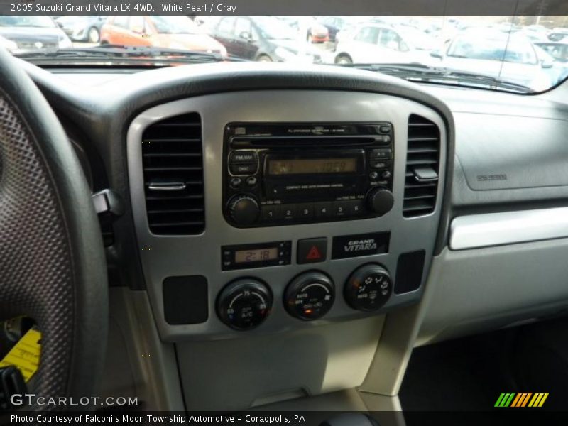 White Pearl / Gray 2005 Suzuki Grand Vitara LX 4WD
