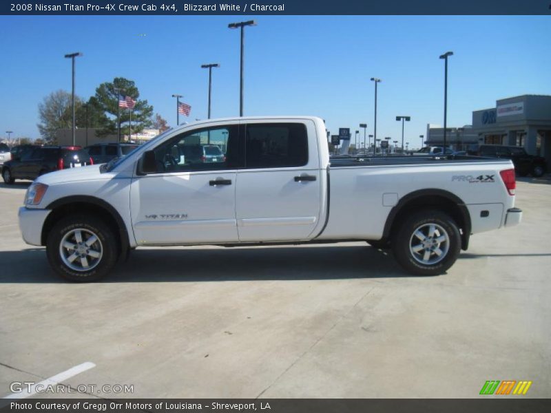  2008 Titan Pro-4X Crew Cab 4x4 Blizzard White