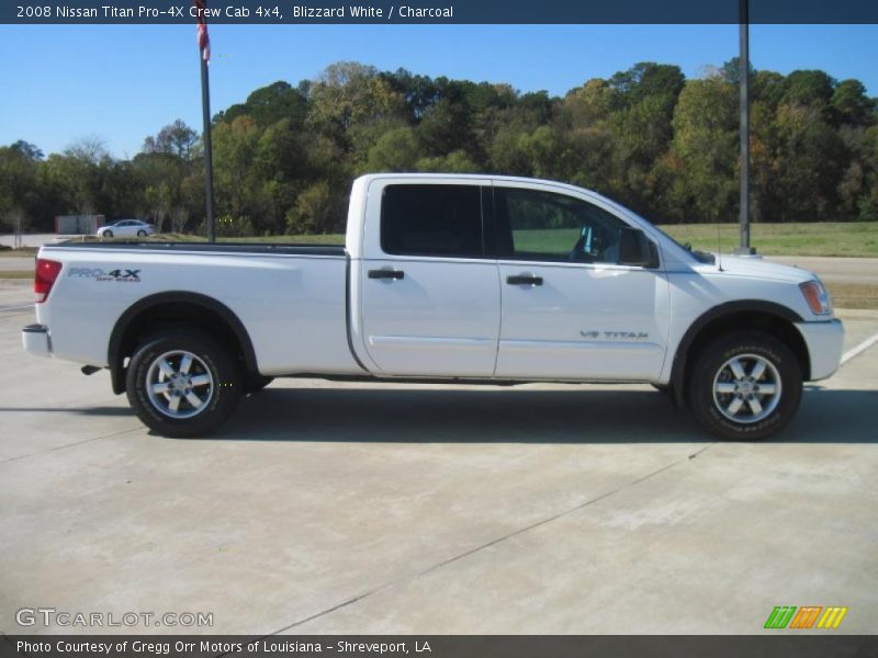  2008 Titan Pro-4X Crew Cab 4x4 Blizzard White