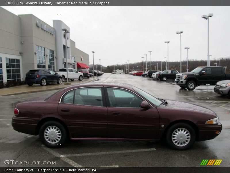 Cabernet Red Metallic / Graphite 2003 Buick LeSabre Custom