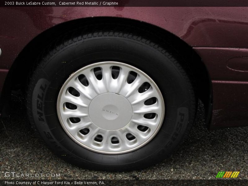 Cabernet Red Metallic / Graphite 2003 Buick LeSabre Custom