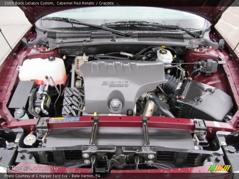 Cabernet Red Metallic / Graphite 2003 Buick LeSabre Custom