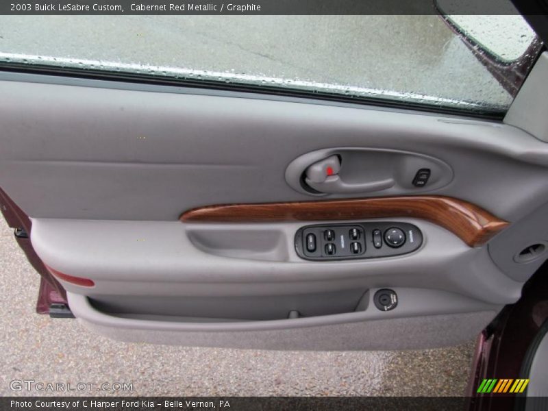 Cabernet Red Metallic / Graphite 2003 Buick LeSabre Custom