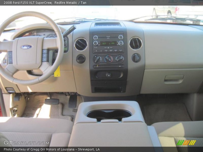 Redfire Metallic / Tan 2008 Ford F150 XLT SuperCrew