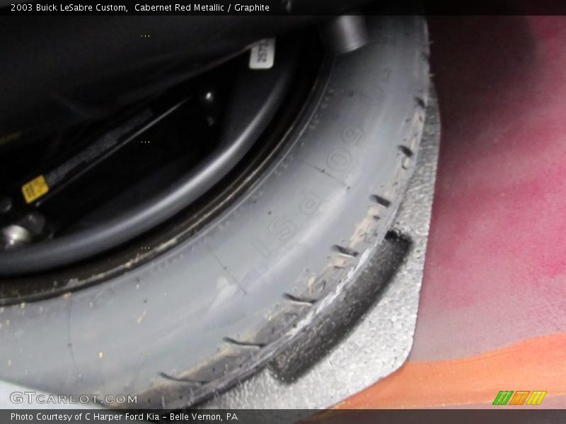 Cabernet Red Metallic / Graphite 2003 Buick LeSabre Custom