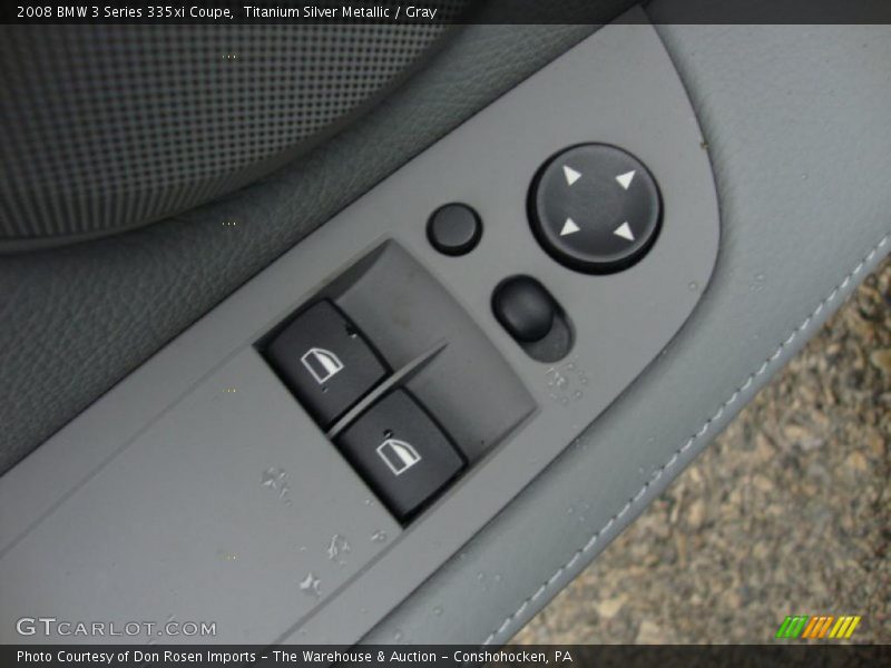 Titanium Silver Metallic / Gray 2008 BMW 3 Series 335xi Coupe